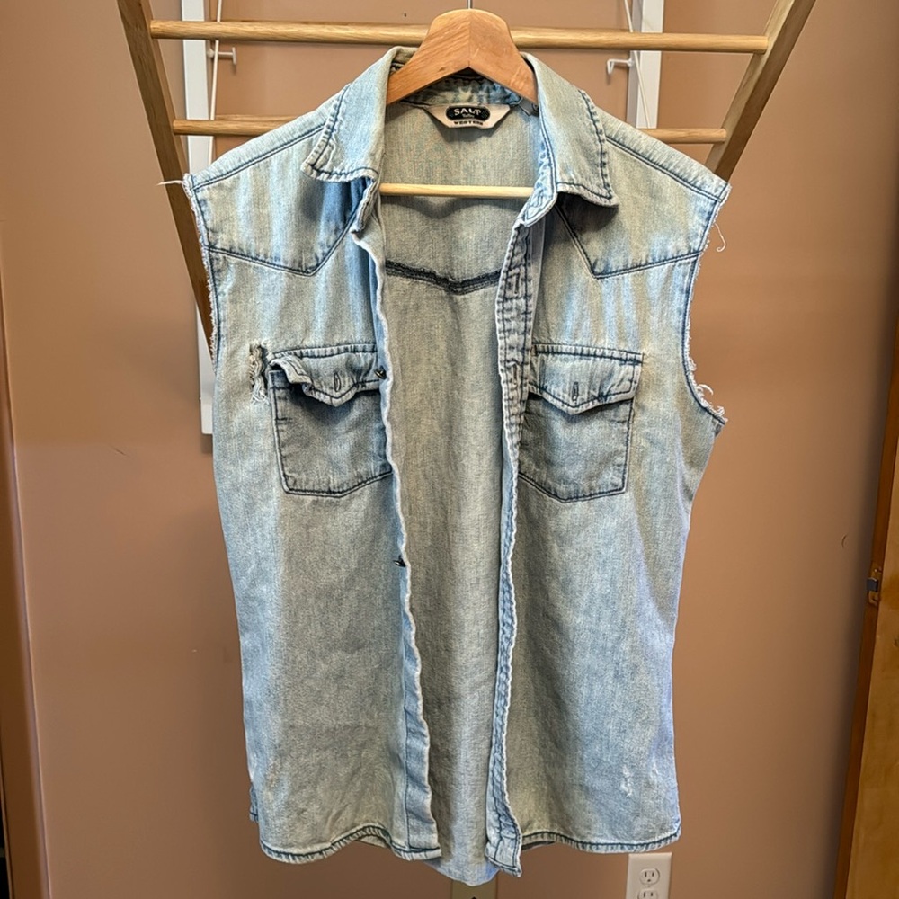 Vintage Denim Vest